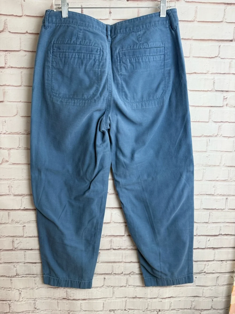 J. Crew Light Blue‎ Casual Button-Front Pants
